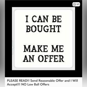 ‼️PLEASE READ ‼️
 😊SEND REASONABLE OFFERS I WILL ACCEPT 😊
  ❌❌❌NO LOW BALLERS❌❌❌